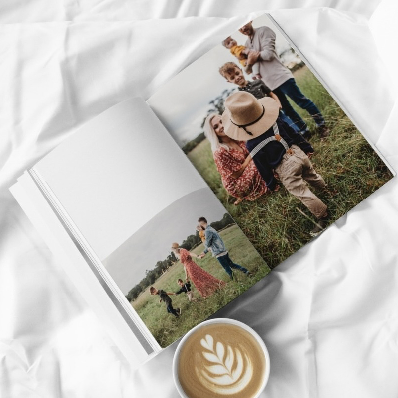 Hard Cover Portrait A4 Personalized Photobook (Voucher Redemption)