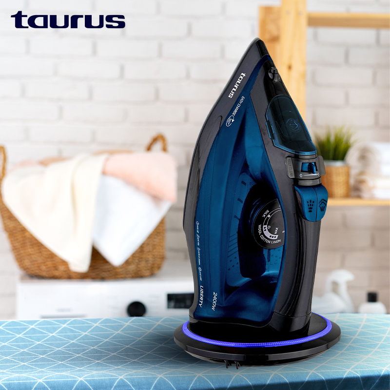 2400W 300ml Liberty Cordless Ceramic Blue Iron