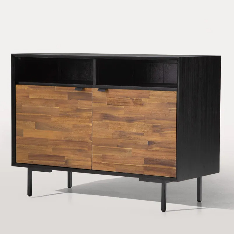 Contemporary Acacia Console Table