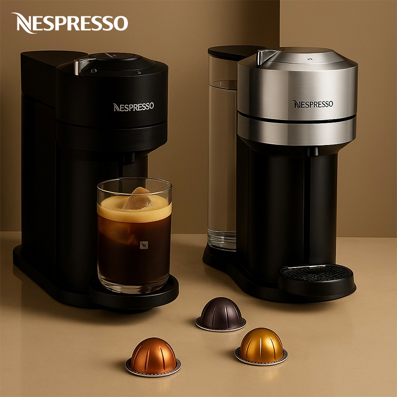 40% off on Vertuo Next Coffee Machine with Barista Recipe Glass