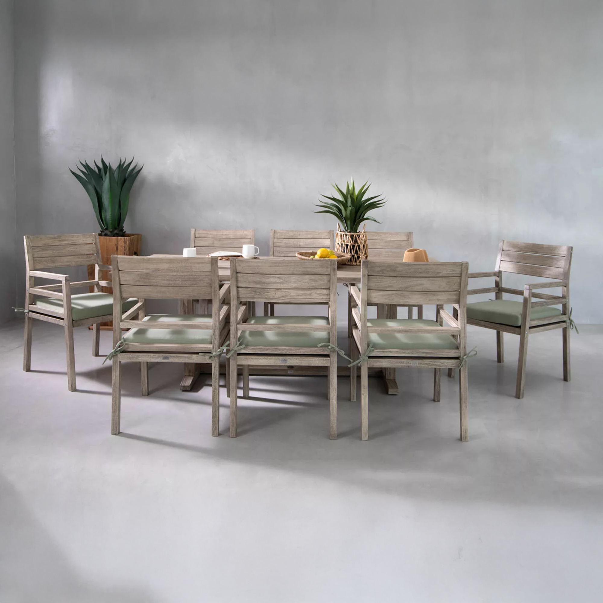 8-Seater Premium Patio Dining Set