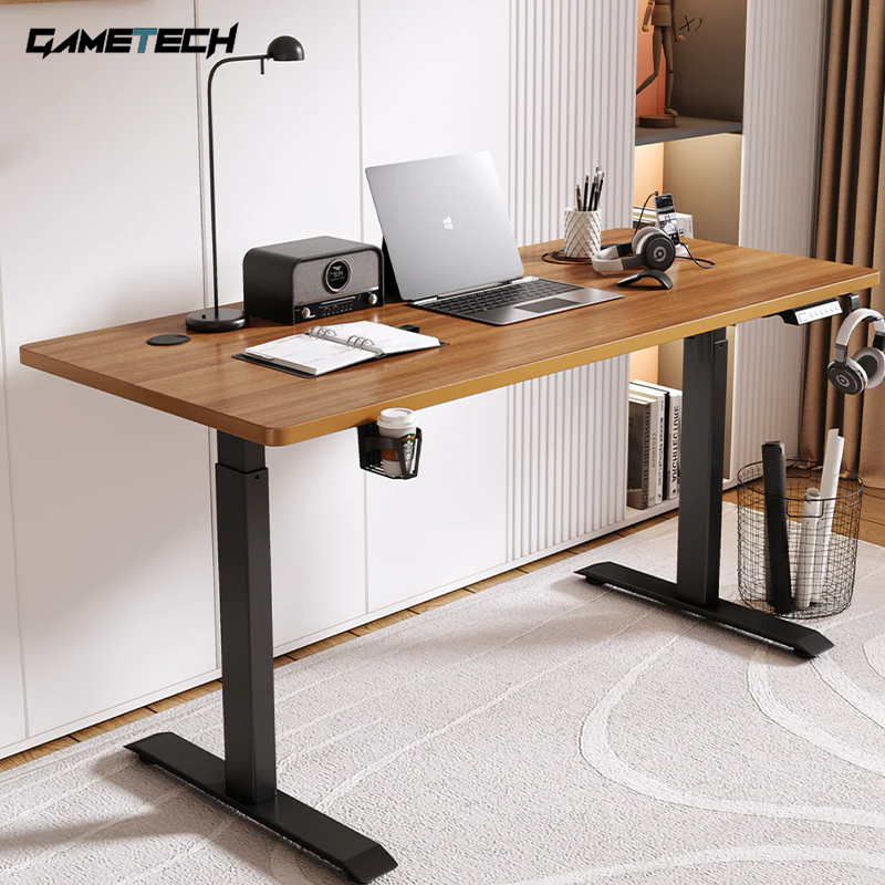 Electronic Height-Adjustable Desk with Smart Control Pad