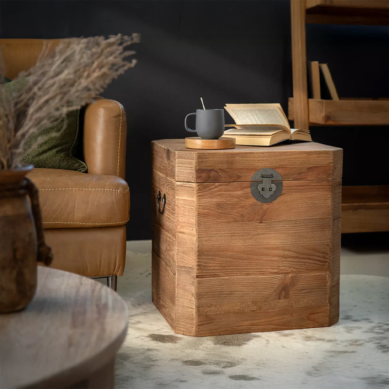 Reclaimed Pine Storage Box