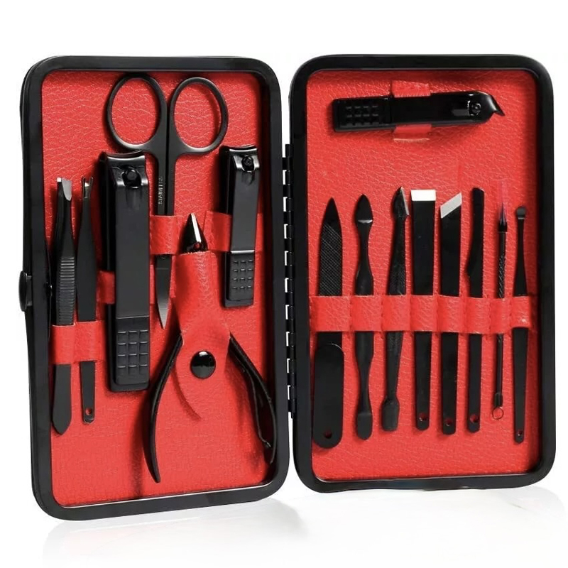 15-Piece Manicure and Pedicure Kit Set
