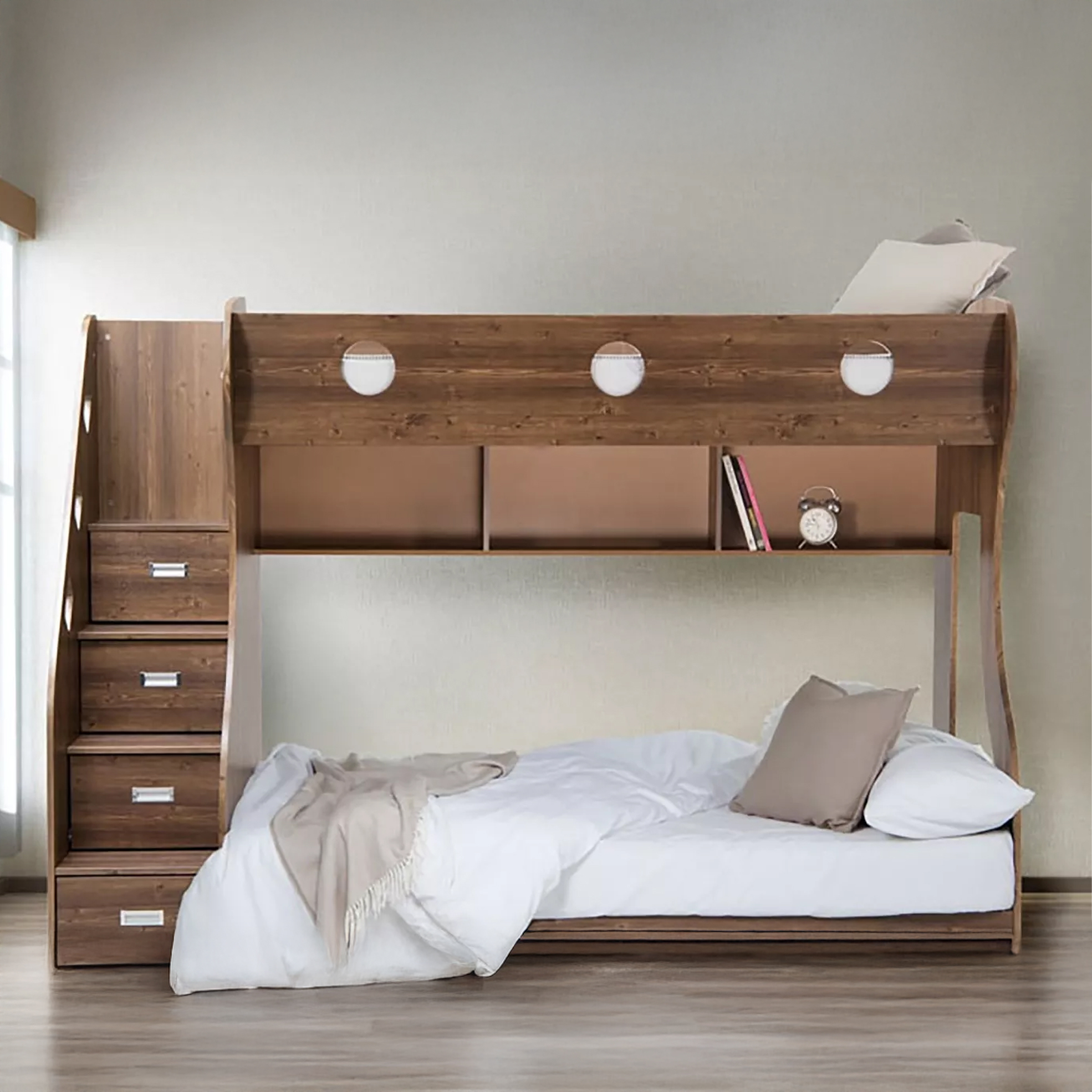 Kids Storage Bunk Bed