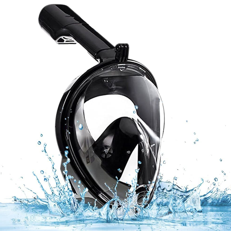 Panoramic View Full Face Snorkel Mask