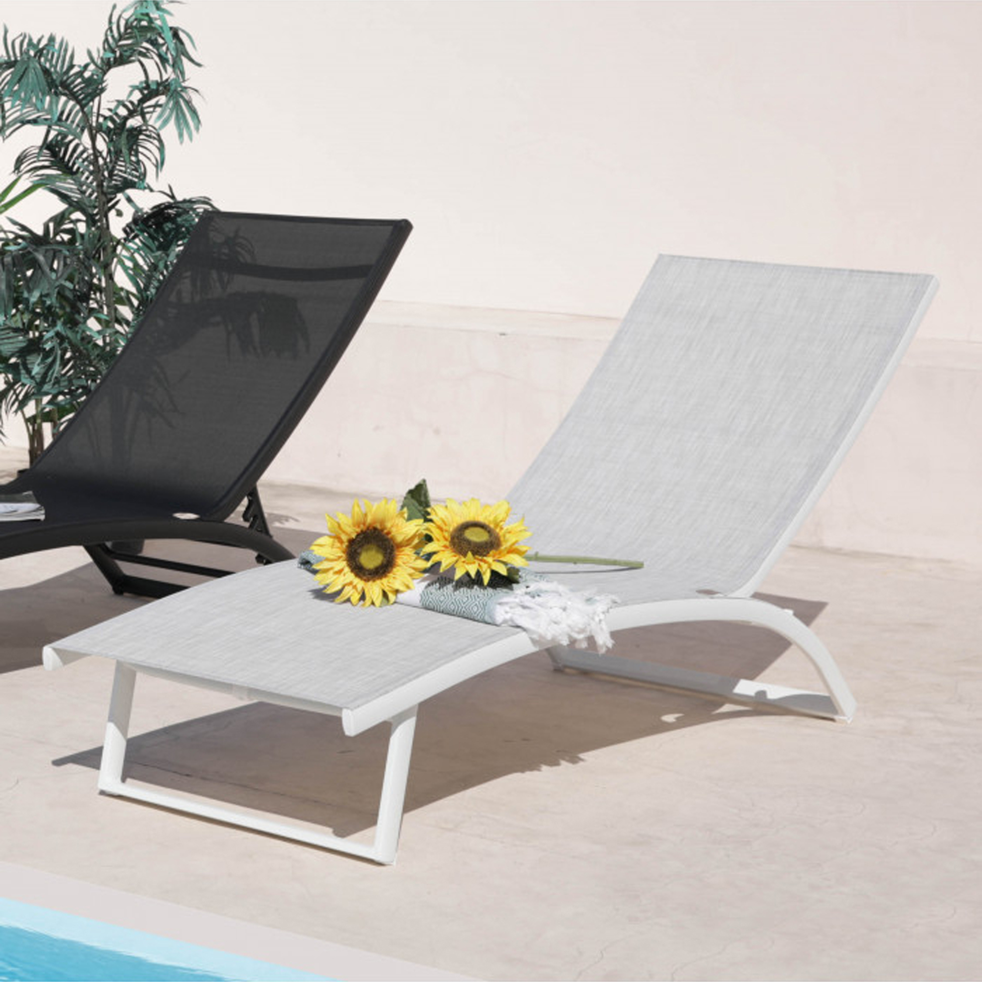 Aluminum Pool Lounger