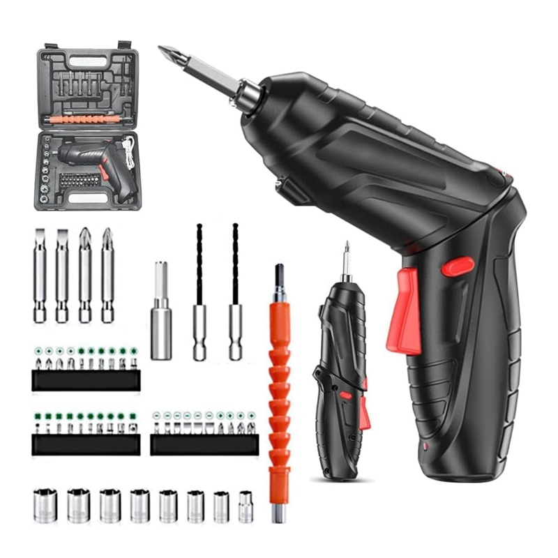 47-in-1 Portable Cordless Electric Screwdriver Kit