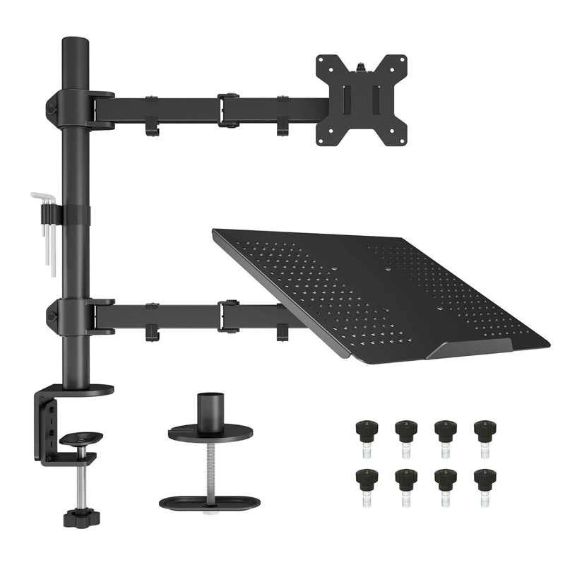 13-27" Computer Monitor Arm with Stand