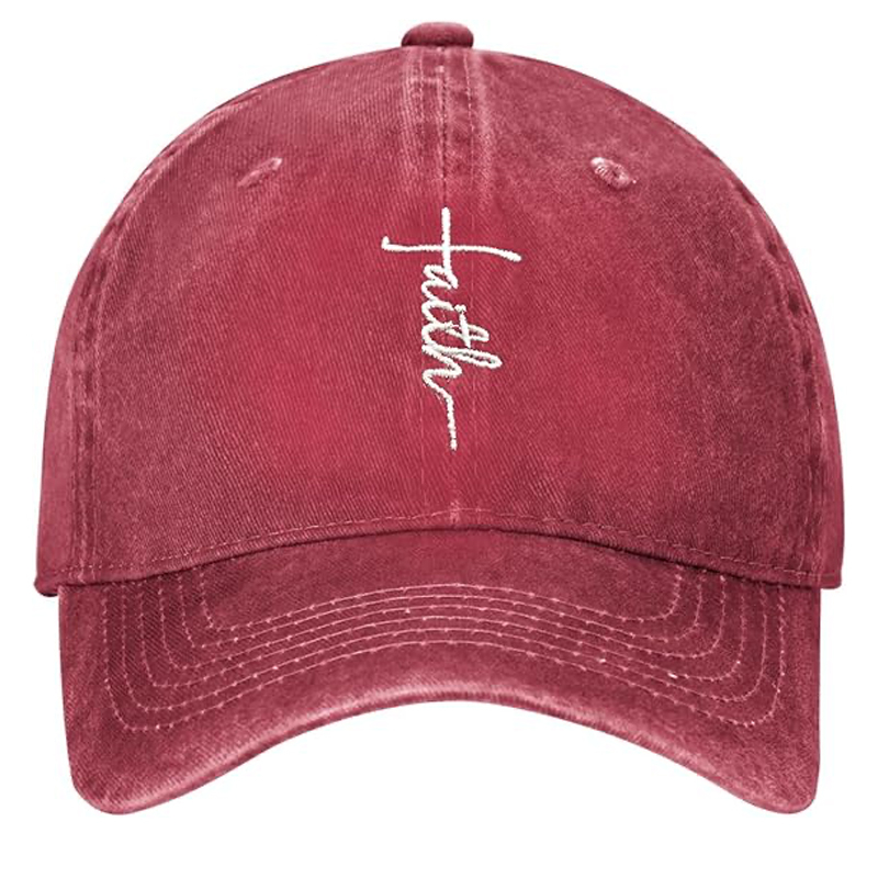 Unisex Faith Embroidered Cap
