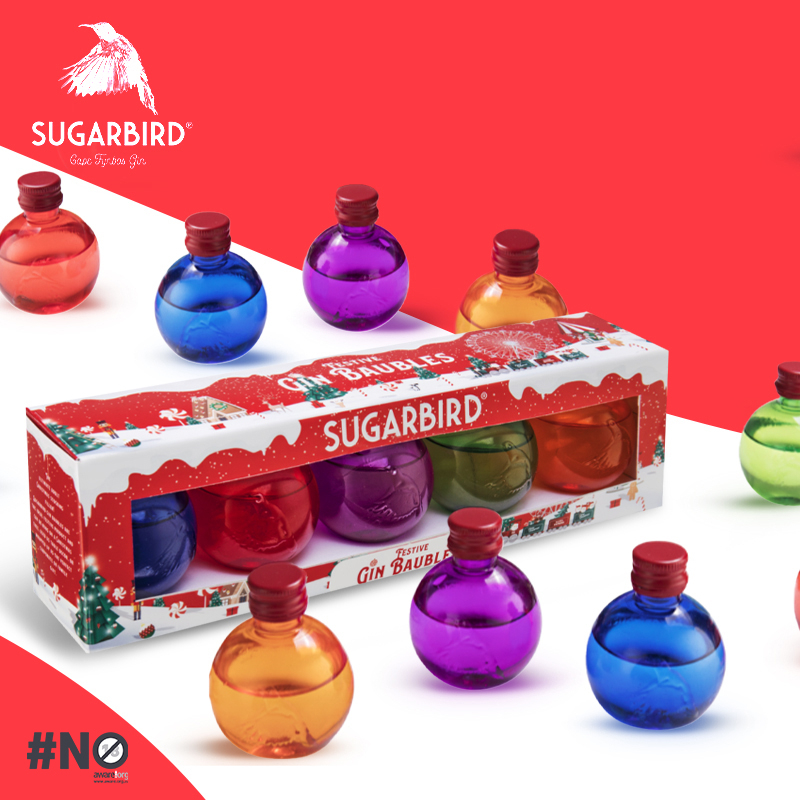 40ml Festive Gin Ornaments (5's)