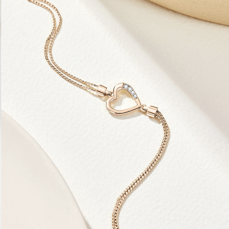 Devotion Bracelet With Cubic Zirconia Gemstones