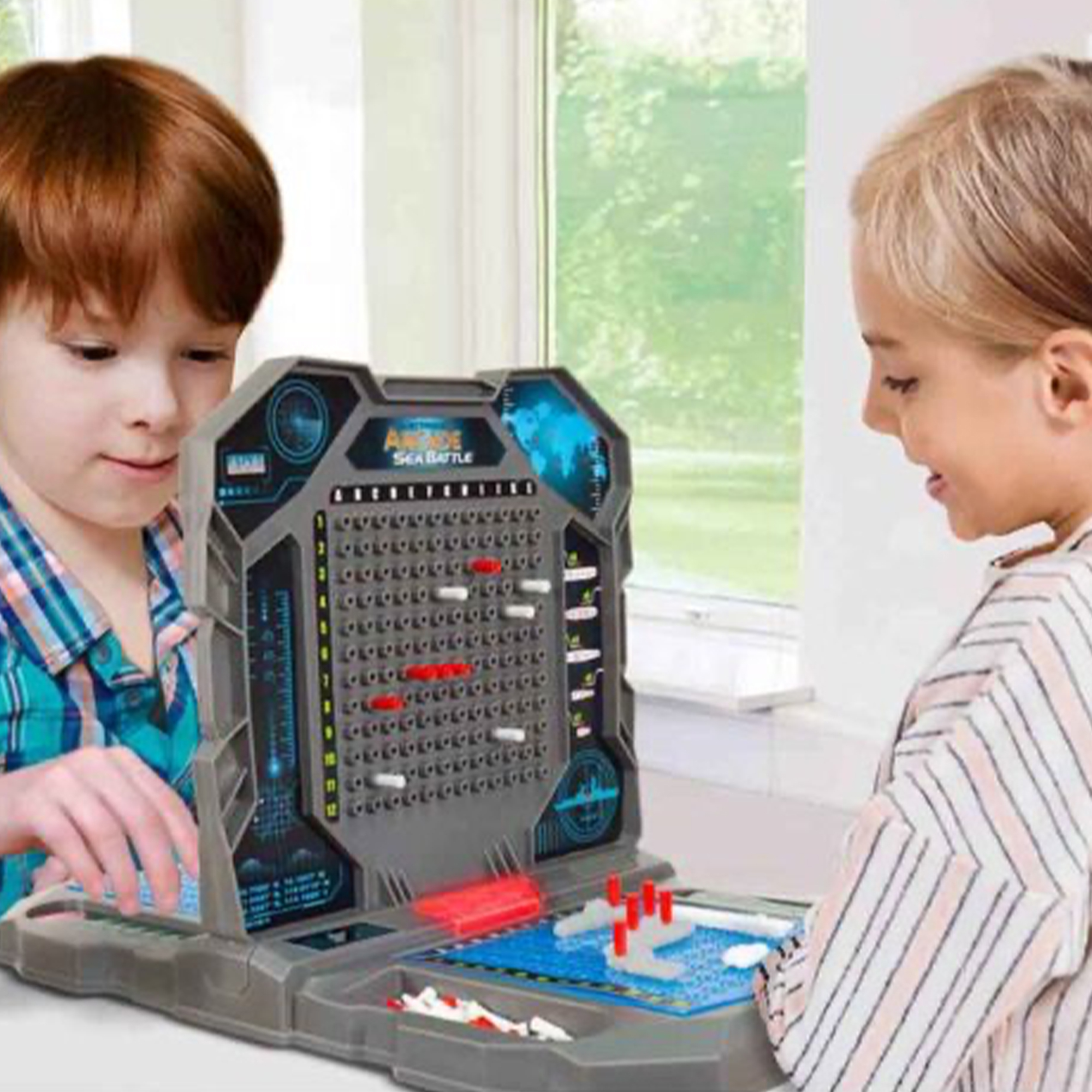 Electronic Arcade Sea Battle Game