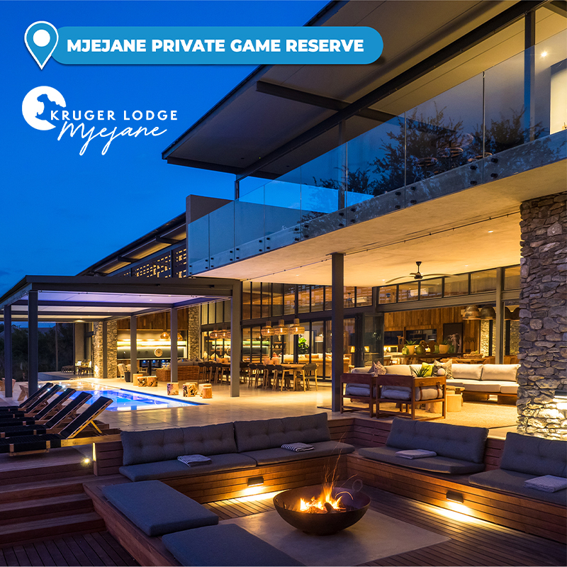 5* 16-Sleeper Luxury Self-Catering Lodge in Mjejane