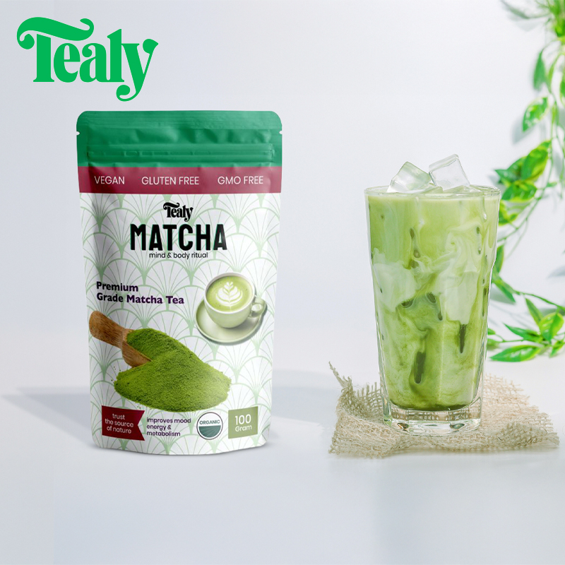 100g 100% Organic Green Matcha Tea Powder