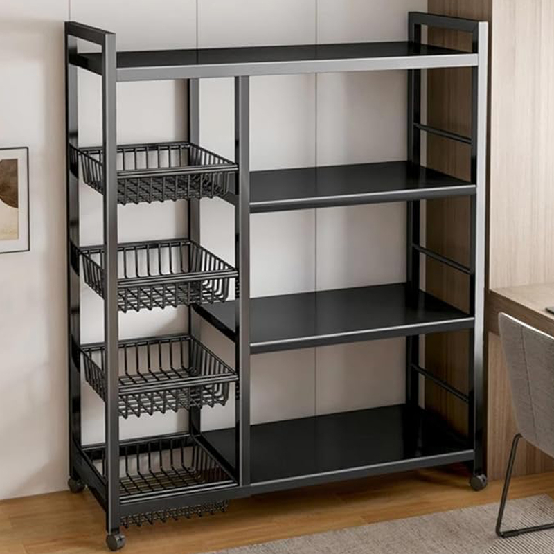4-Tier Multi-Purpose Storage Rack with Wheels