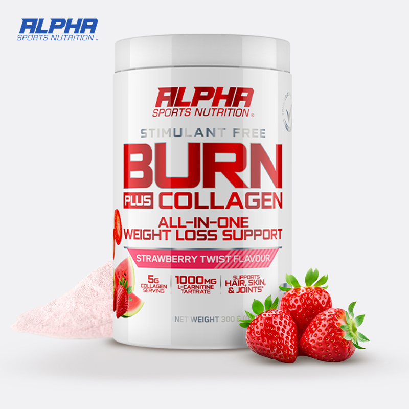 300g All-In-One Weightloss Burn and Collagen Strawberry Twist