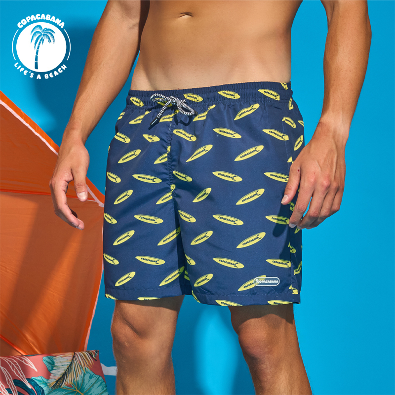 Men's Quick Drying Printed Board Shorts