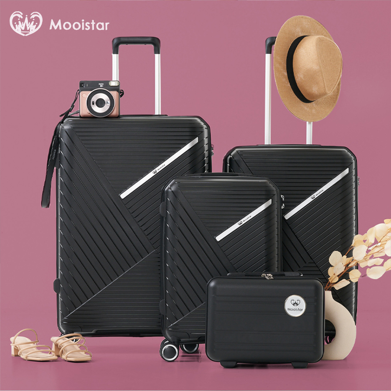 3 or 4-Piece Hard Shell Luggage Set