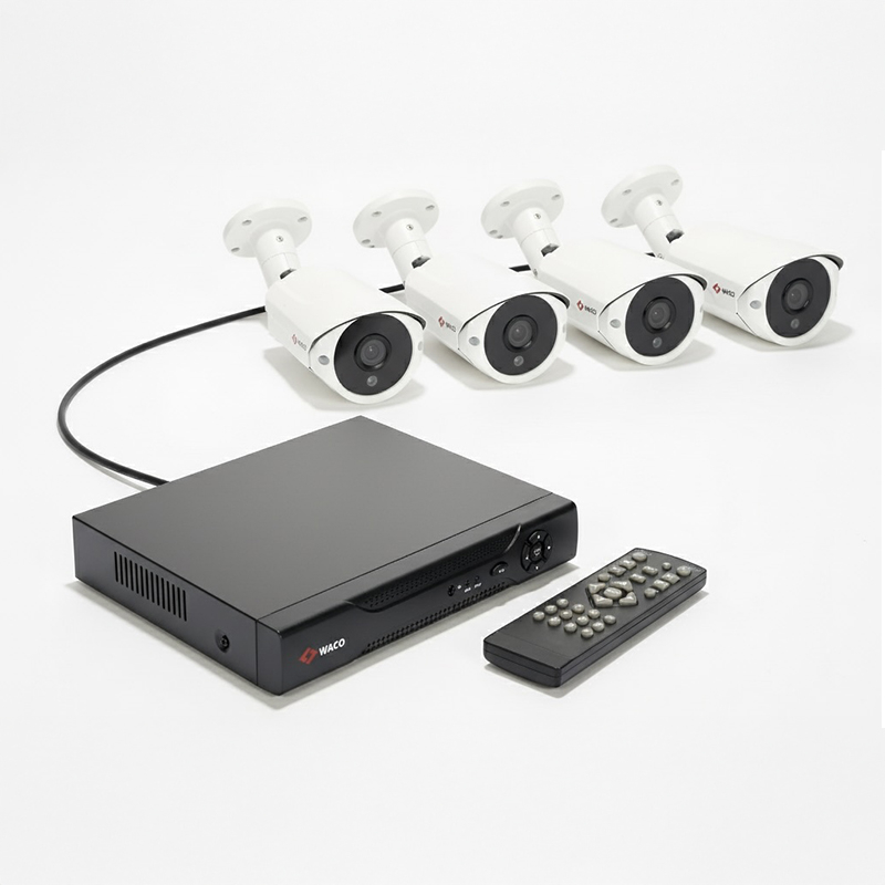 4 Channel CCTV Surveillance Kit with 4 Cameras & DVR 1TB Hard Drive