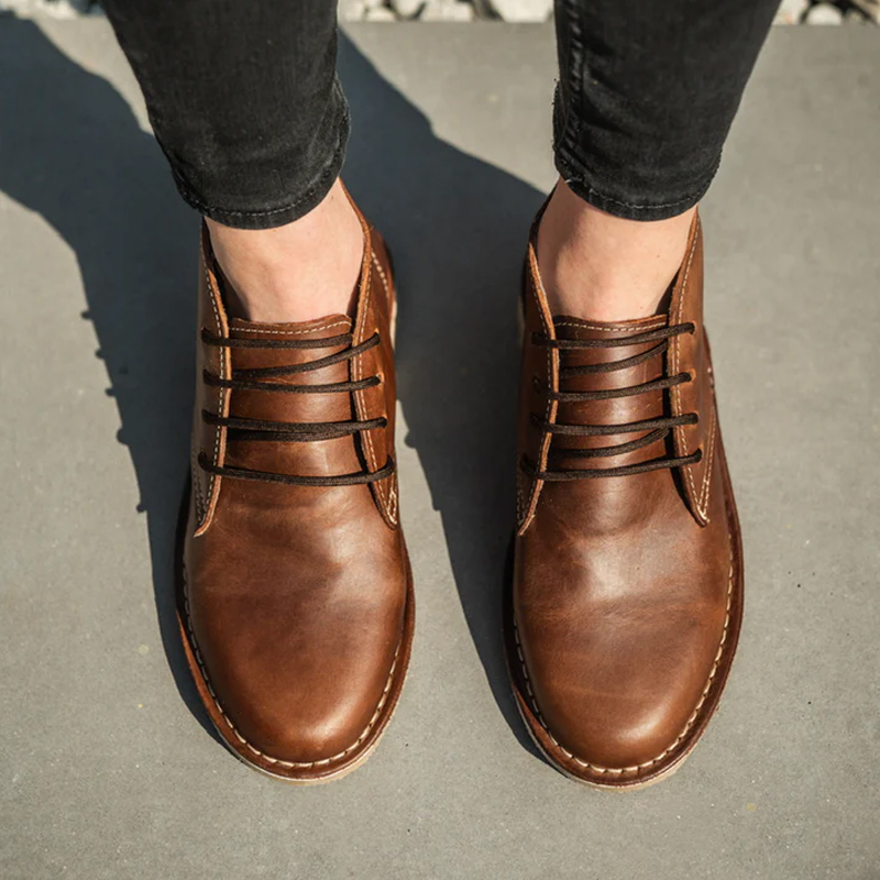Ladies Genuine Leather Brown Boots