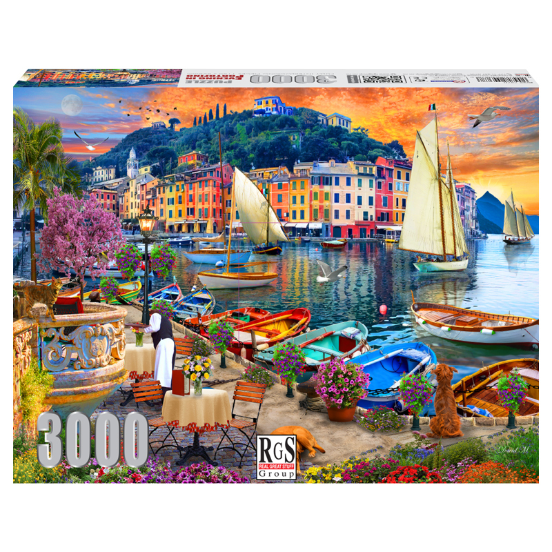 2x 3000-Piece Puzzles