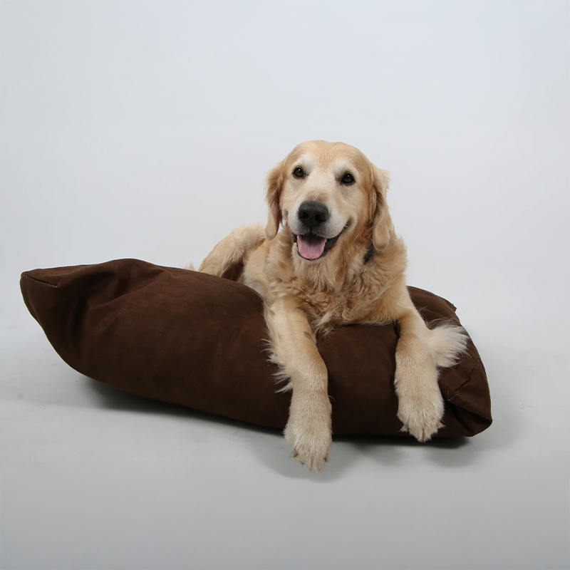 Faux Suede or Waterproof Dog Pillow