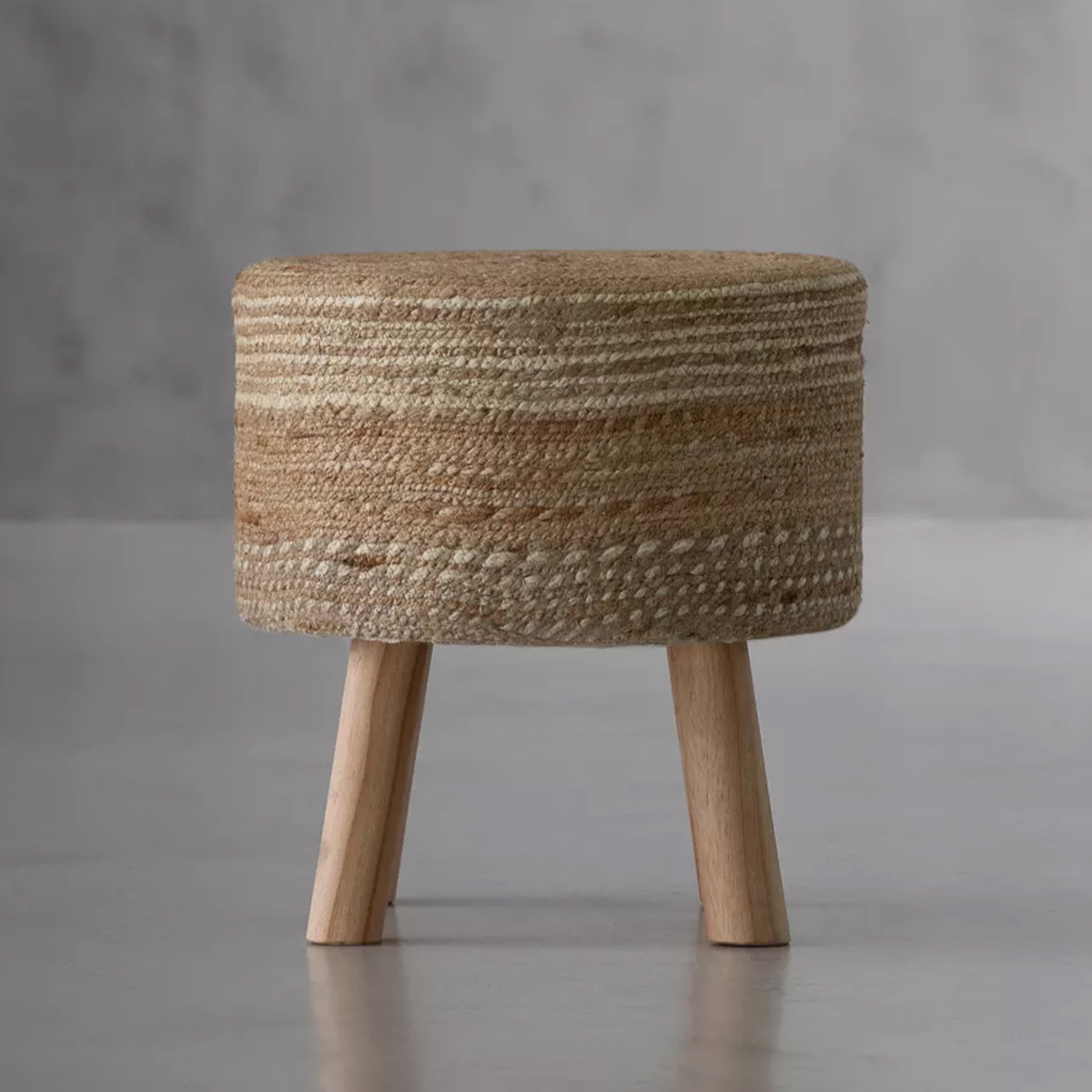 Handmade Acacia Wood Stool
