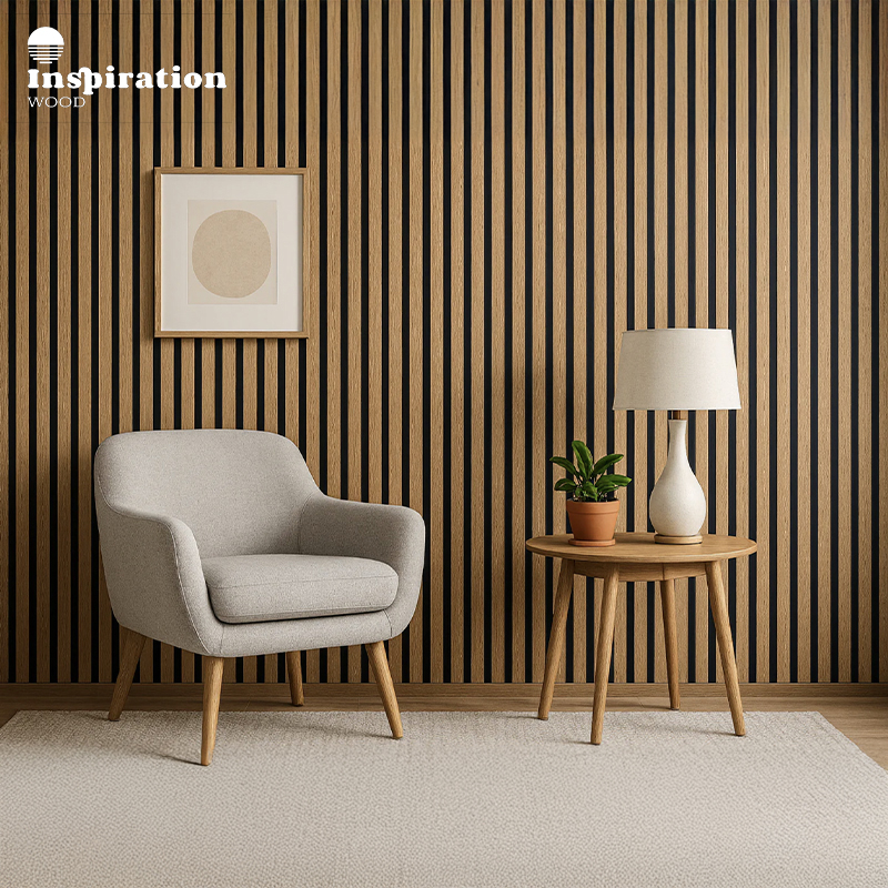 Acoustic Slat Wooden Panel