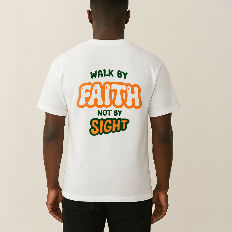 Unisex Back Printed T-Shirt