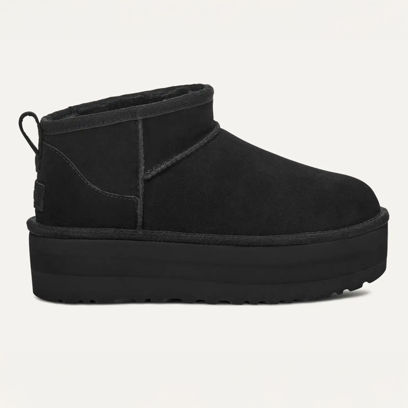 Ladies Classic Ultra Mini Platform Boots
