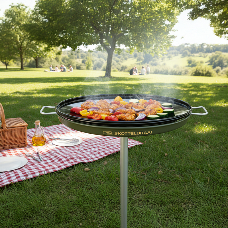 Portable Heritage Skottel Braai with Braai Bag