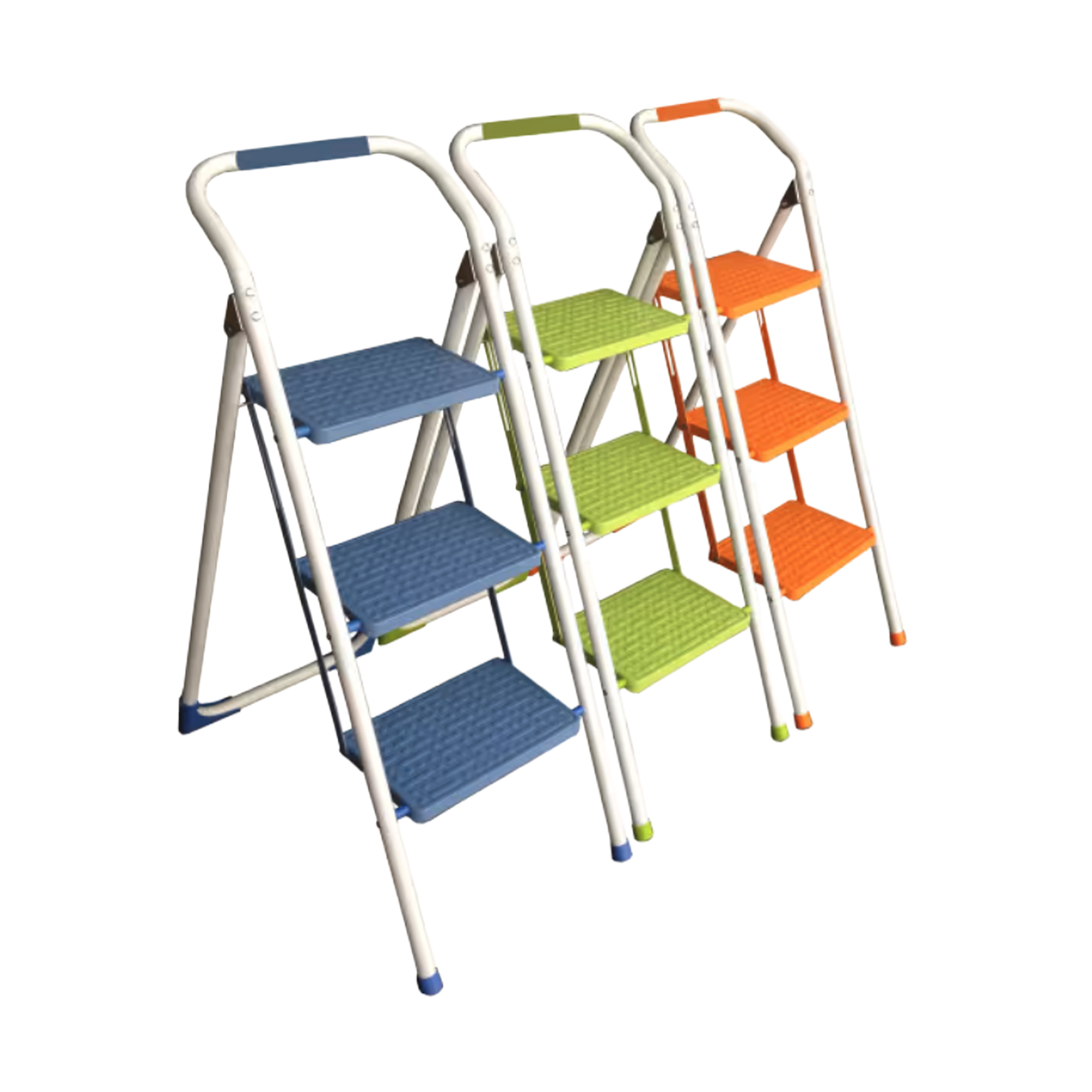 3-Step Straight Colourful Assorted Ladder