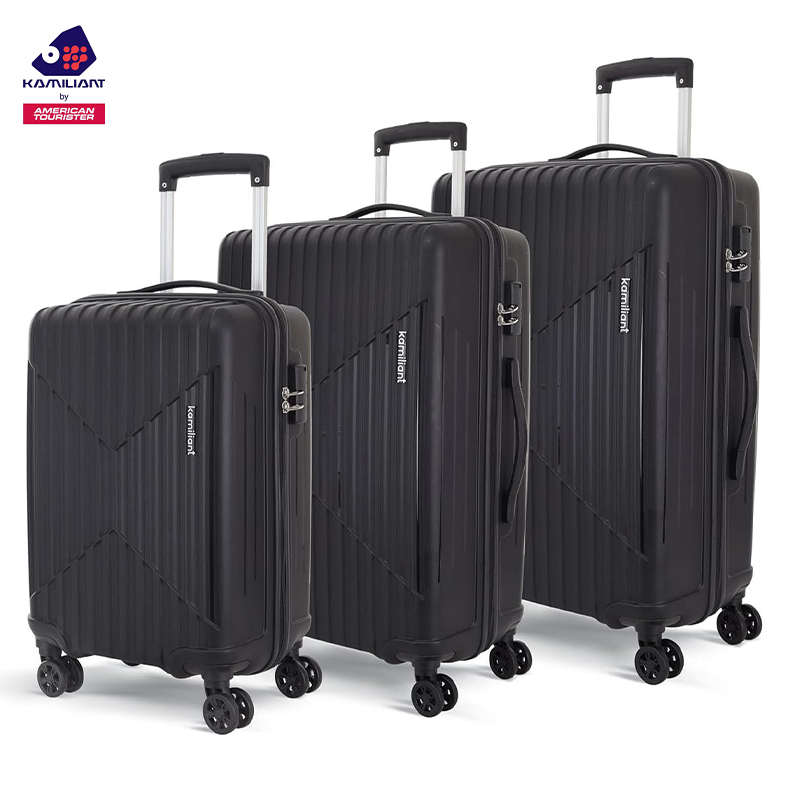 3-Piece Kamiliant Luggage Savvy Set with TSA locks
