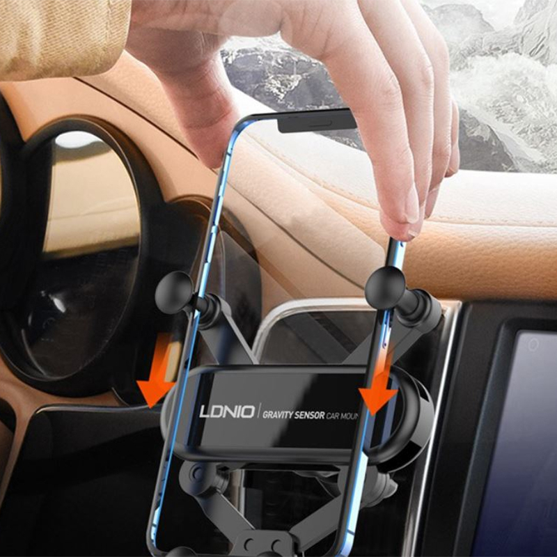 2x Premium Gravity Mechanical Smartphone Brackets