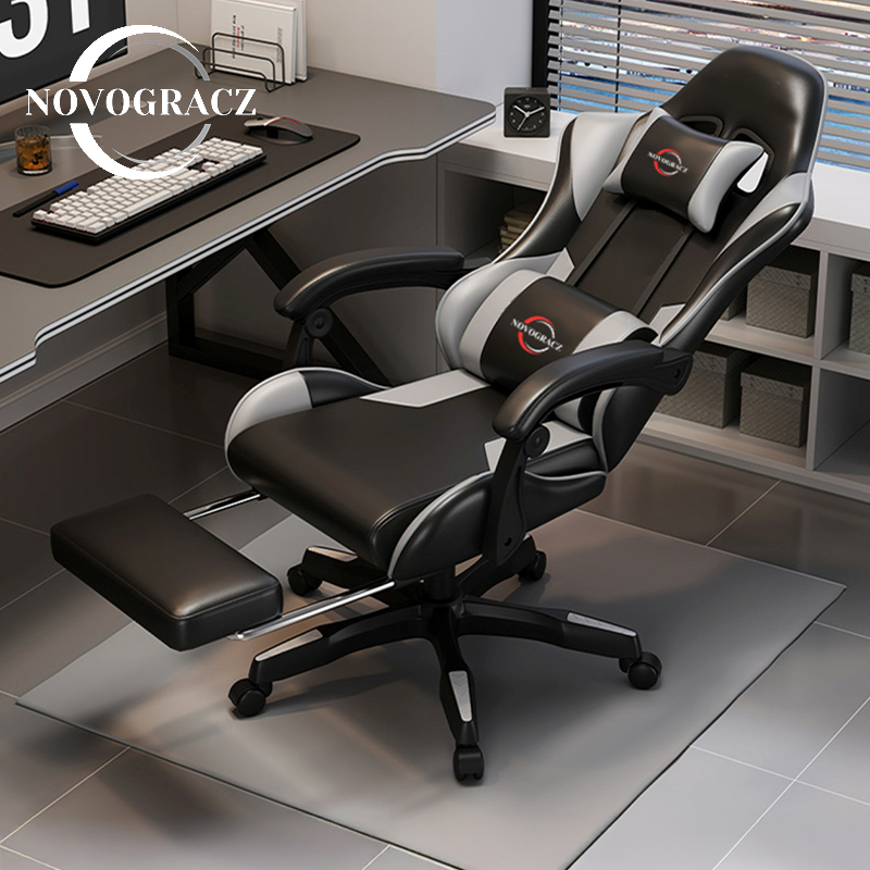 Raptor Elite Gaming Chair with Adjustable Headrest and Footrest