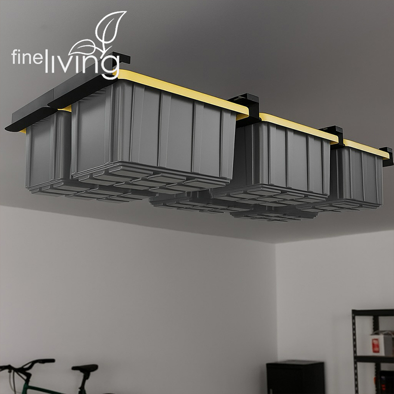 4x Overhead Heavy-Duty Garage Storage Rails