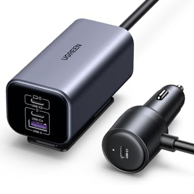 150W GaN Car Charger with Multiports