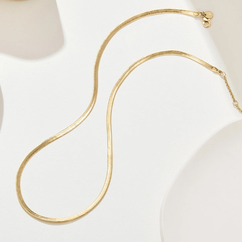Sleek Snake Chain Necklace