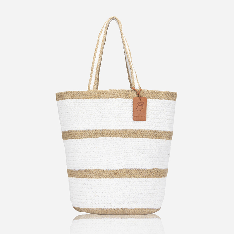 Handmade Jute Tote Beach Bag