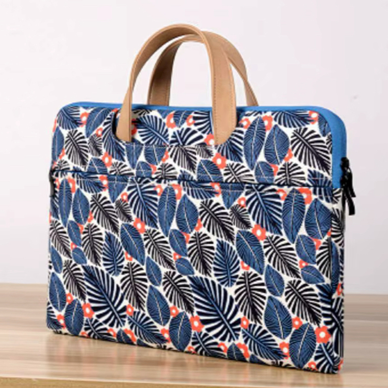 15.6 Inch Hawaiian Leaves Laptop Bag
