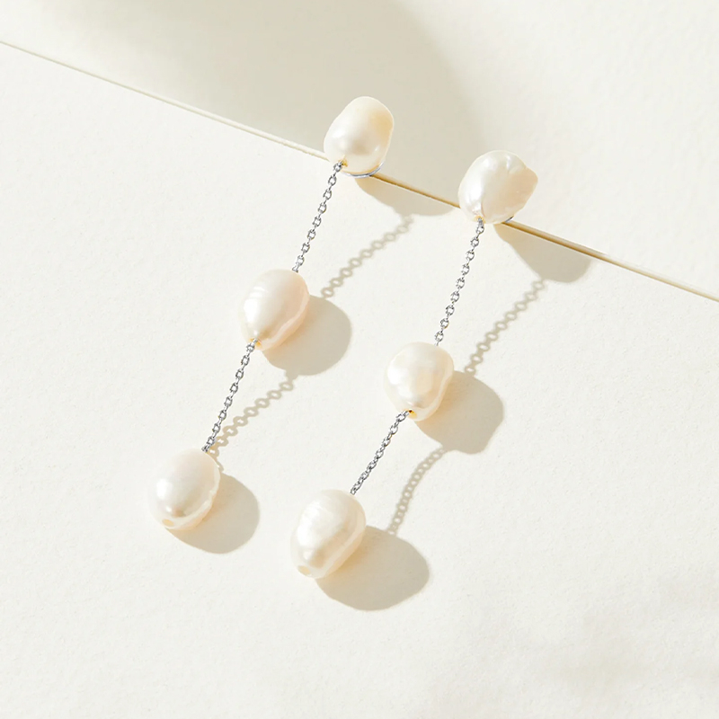 Monaco Freshwater Pearl Earrings