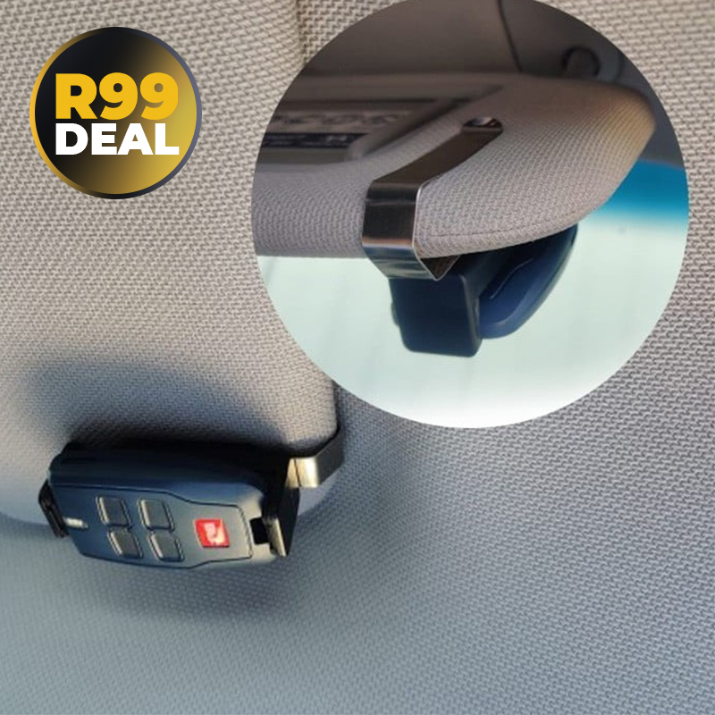 Adjustable Remote Holder Car Visor Clip