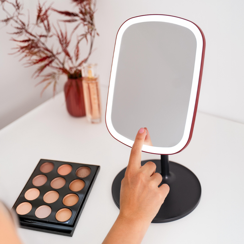 Rechargeable LED Makeup Mirror