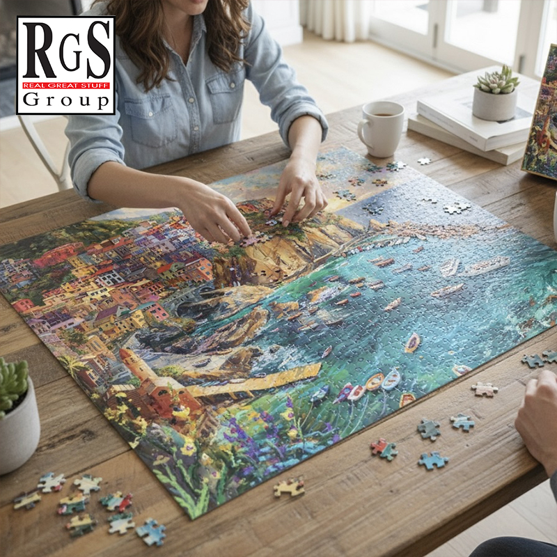 Satin Finish Family Puzzle