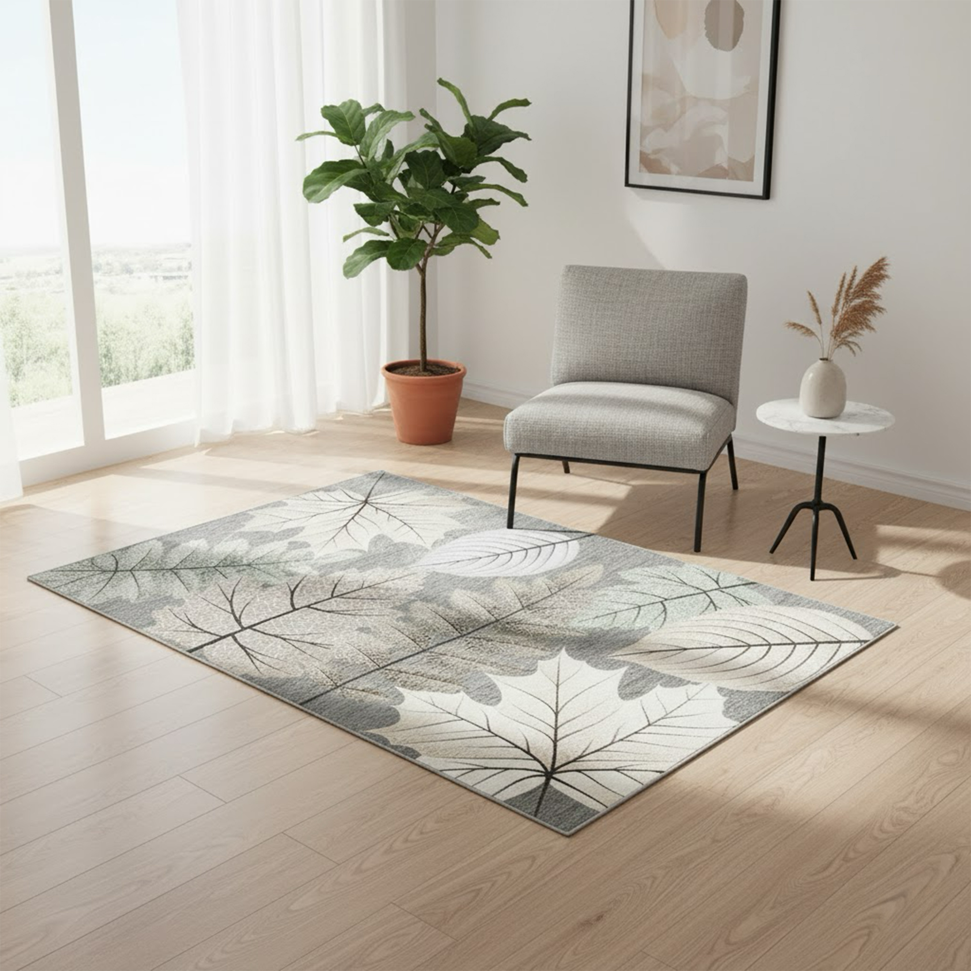 Heritage Floral Design Rug