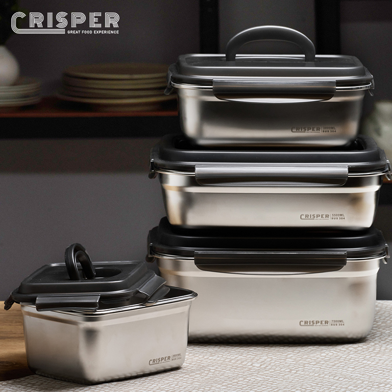 Jumbo Stainless Steel Airtight Storage Container