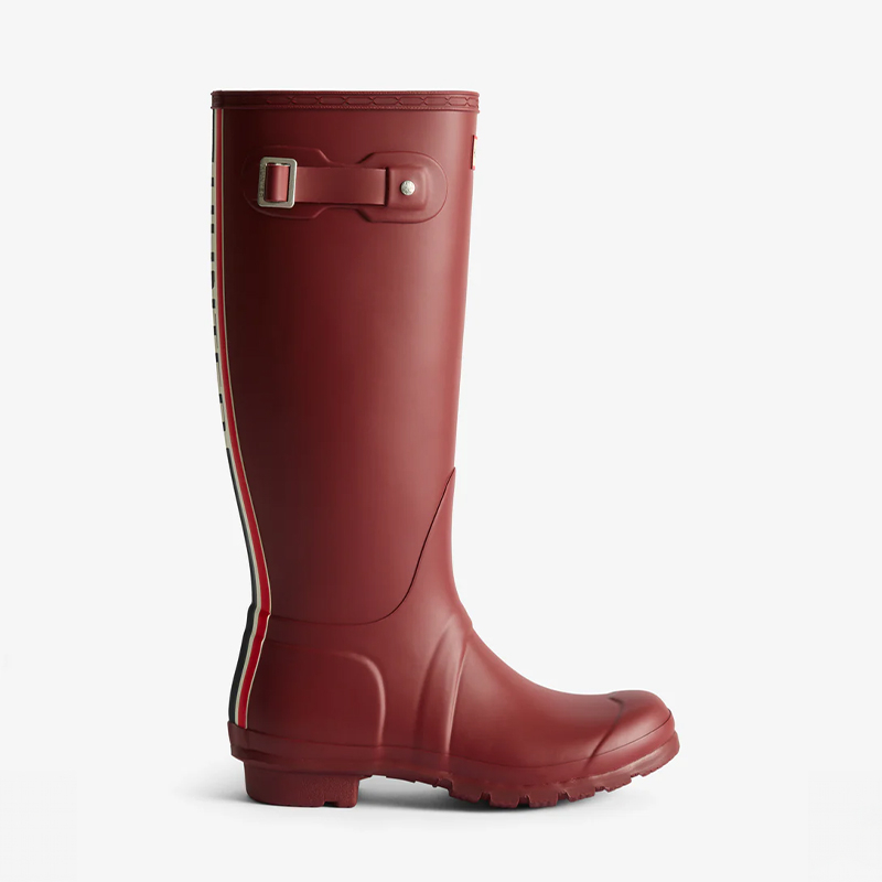 Ladies Original Merlot Tall Logo Boots