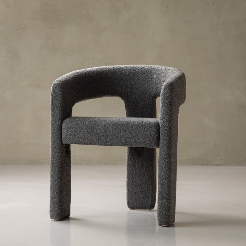 Bouclé Dining Chair