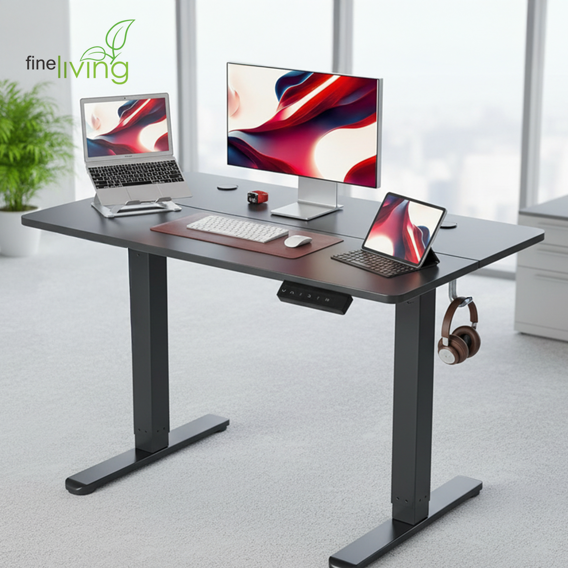 Electric Height Adjustable Office Desk